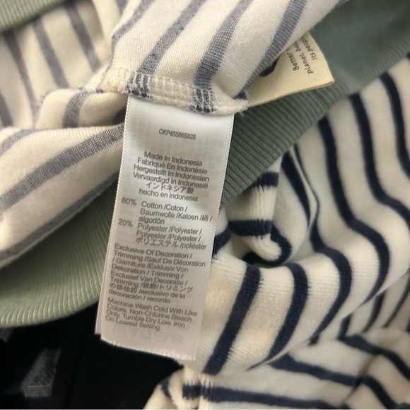 Madewell MWL Velour Striped Sweatsuit - Picture 7 of 14